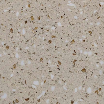 White Artificial Quartz Stone 06