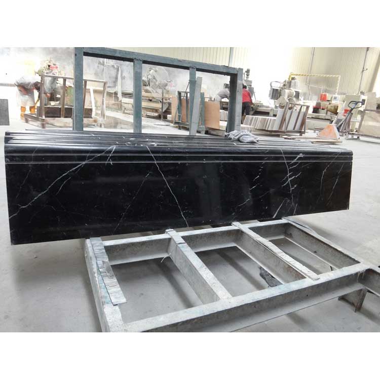 Black Marquina Stairs Step