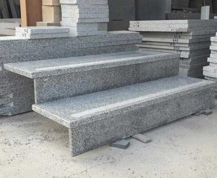 G603 Stairs Grey Granite Steps