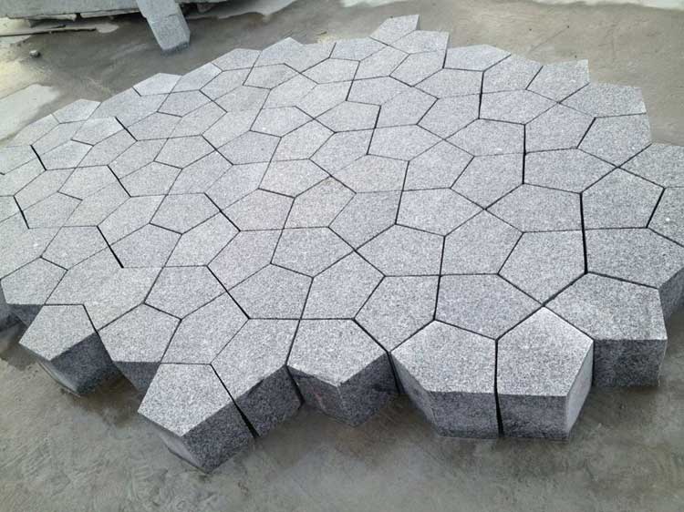 G603 Grey Granite Irregular Paving Stone