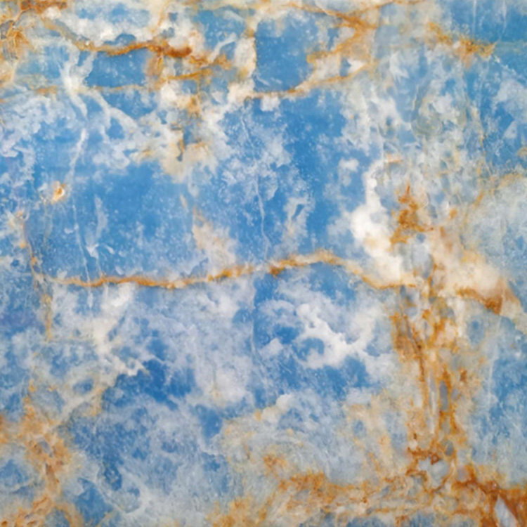 Translucent Blue Marble Onyx Stone Slabs