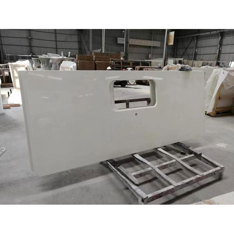Artificial Pure White Quartz Countertops