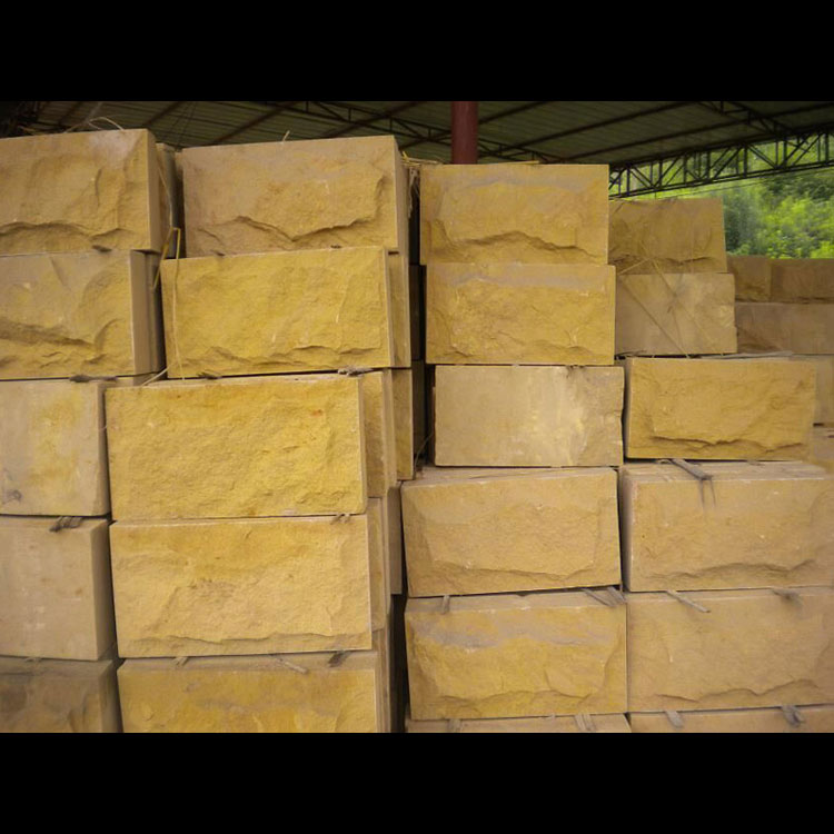 Yellow Sandstone Wall Stone